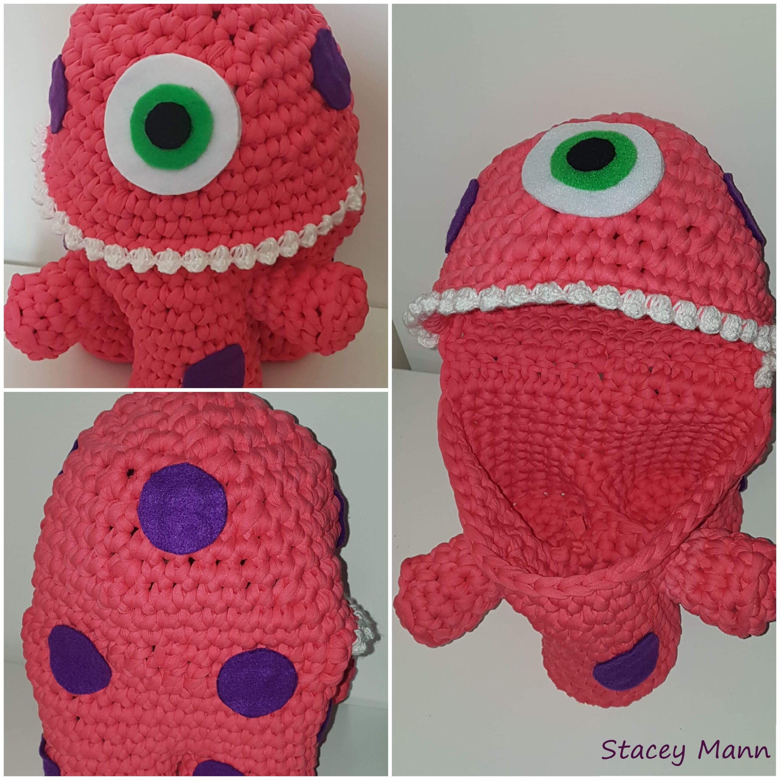 Monster Toy Basket ⋆ AmethyStormCrochet